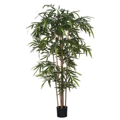 Castorama Bambou Vert Artificiel En Pot Plastique ø75 X H.180 Cm