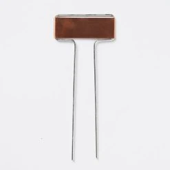 Castorama Etiquettes à Planter Cuivre Sur Base Métal Verve (lot De 5)