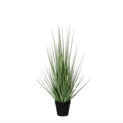 Castorama Gras Vert Artificiel ø30 X H.53 Cm En Pot Plastique ø10 Cm