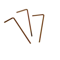 Castorama Lot De 20 Fixations Pour Cloches Et Tunnels Jany H. 17,5 Cm En Métal