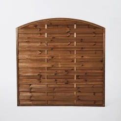 Castorama Panneau Arc Bois Blooma Arve Marron 30 mm 180 X H.180 Cm