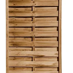 Castorama Panneau Arc Bois Blooma Arve Marron 30 mm 90 X H.180 Cm