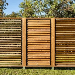 Castorama Panneau Bois Brise Vue Persienne 100 X H.200 Cm