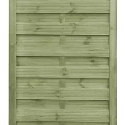 Castorama Panneau Droit Bois Blooma Hamme Vert 45 mm 90 x h.180 Cm