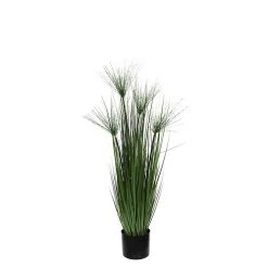 Castorama Papyrus Artificiel En Pot Plastique Vert ø15 X H.102 Cm