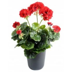 Castorama Pot Geranium Artificiel