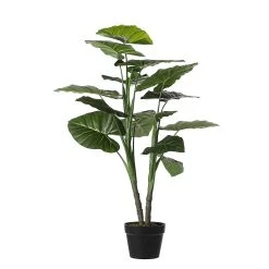 Castorama Taro Artificiel En Pot Vert ø70 X H.100 Cm